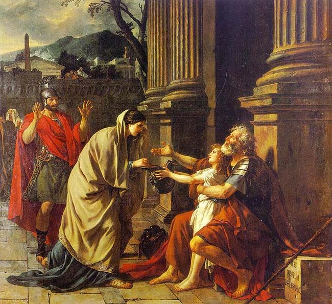 Jacques-Louis David Belisarius China oil painting art